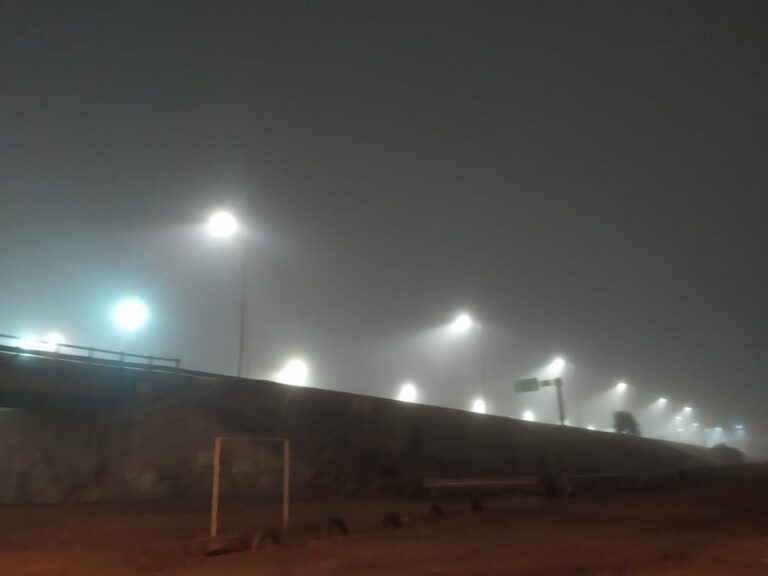Bancos de niebla en la provincia de Córdoba