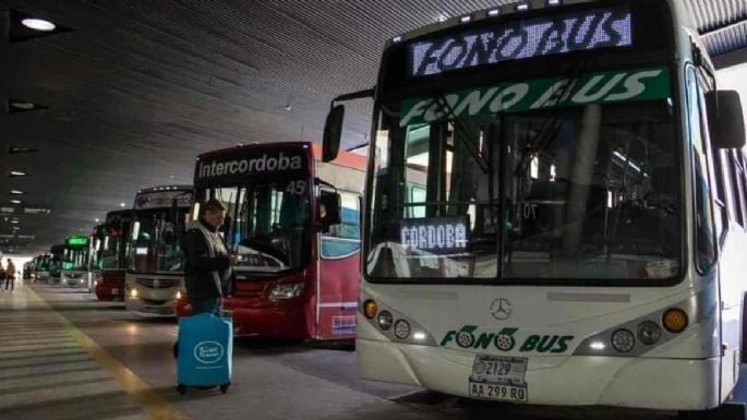 Colectivo del transporte interurbano de Córdoba