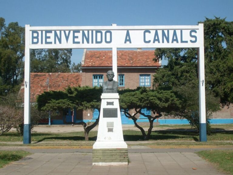 Vista de la localidad de Canals, Córdoba, lugar del accidente doméstico