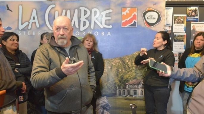 Dispositivo de aro magnético en la Secretaría de Turismo de La Cumbre