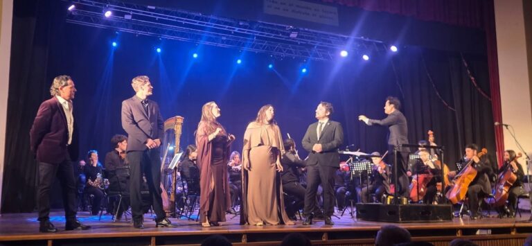 Orquesta Filarmónica de Córdoba en la Sala de las Américas durante el concierto Clásicos de Clásicos