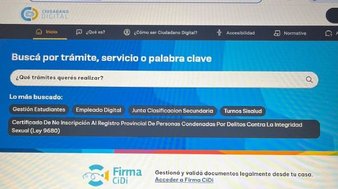 Federico Sturzenegger destacando la implementación de firma digital remota en Córdoba