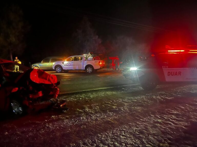 Ruta Provincial 14 en Arroyo de los Patos, Traslasierra, donde ocurrió el accidente fatal
