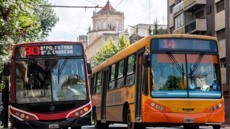 Colectivo del transporte urbano de Córdoba