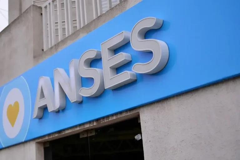 Logo de ANSES junto a un calendario con fechas de pago