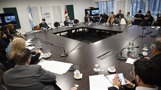 Legislatura de Córdoba durante sesión