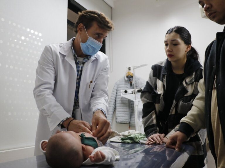 Vacunatorio en Córdoba con aplicación de Nirsevimab