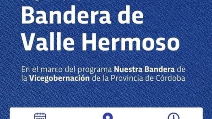 Convocatoria a diseñar la Bandera de Valle Hermoso