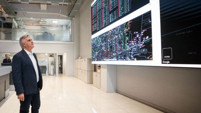 Centro de Control de Alumbrado Público Inteligente de EPEC en Córdoba