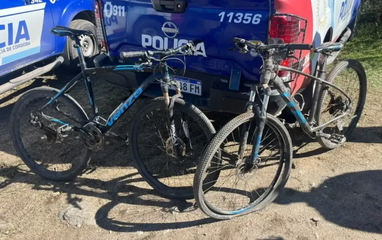 Policía de Córdoba en operativo en La Calera