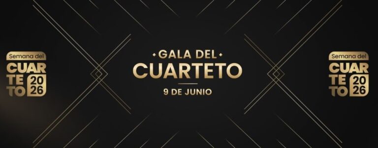 Teatro del Libertador San Martín iluminado para la Gala del Cuarteto