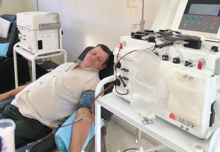Operativo de donación de plasma para Fiebre Hemorrágica Argentina en Córdoba