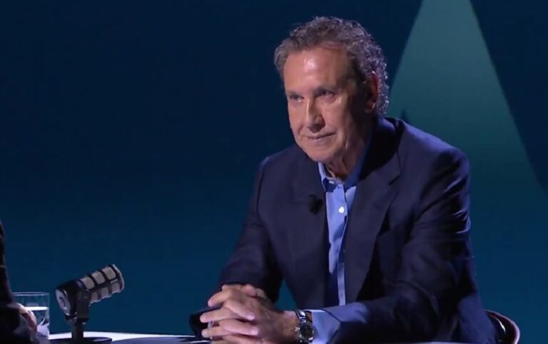 Jorge Valdano durante entrevista en La Sexta