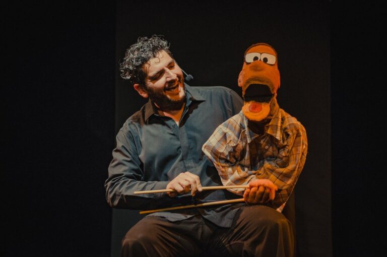 Espectáculo de títeres del festival Kabezas en manO en Córdoba