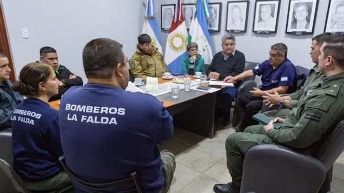 Reunión de coordinación operativa en La Falda para el Plan de Invierno 2026