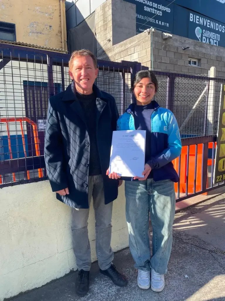 Patinadora Candelaria Pedernera Gugliemone en competencia de patín artístico