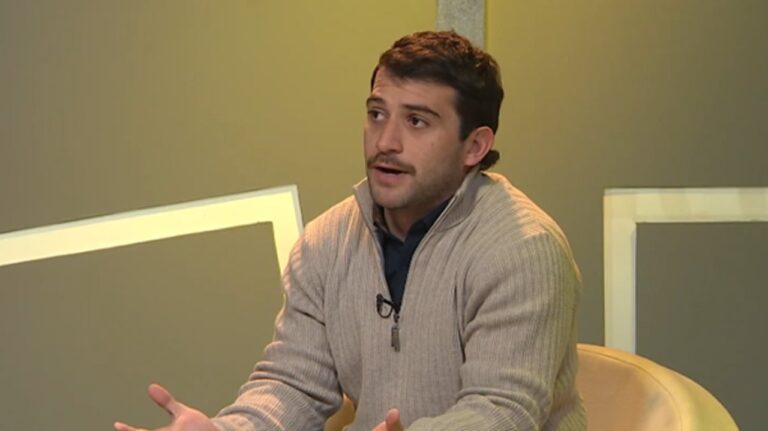 Martín Juez en entrevista televisiva