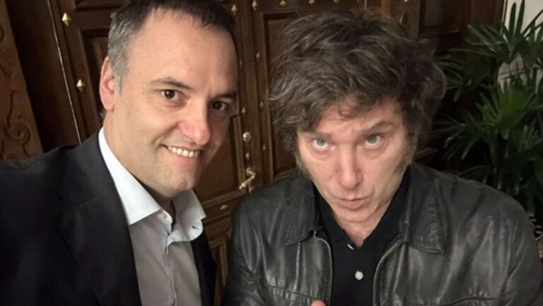 Presidente Javier Milei en acto oficial