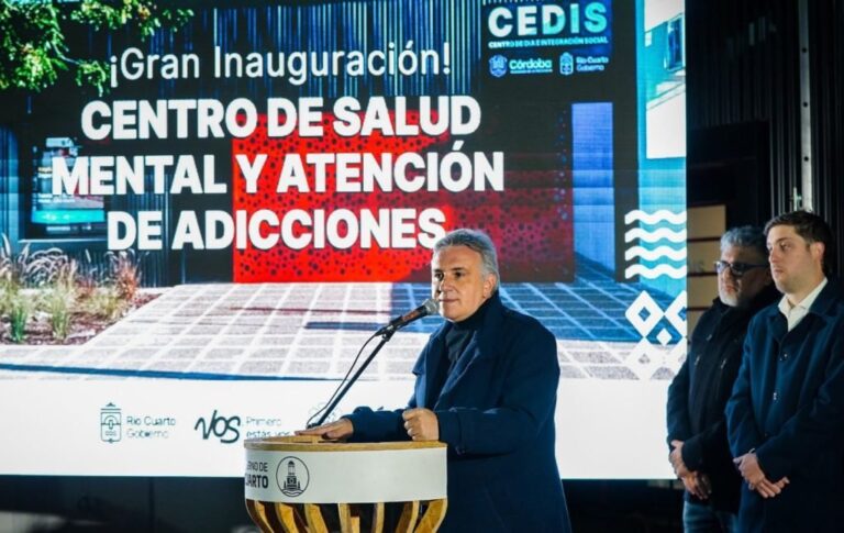 Fachada del Centro de Día e Integración Social en Río Cuarto