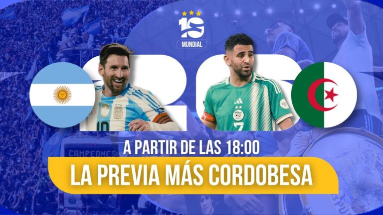 Logo de Canal 10 y Radio Universidad junto a la camiseta de la Selección Argentina