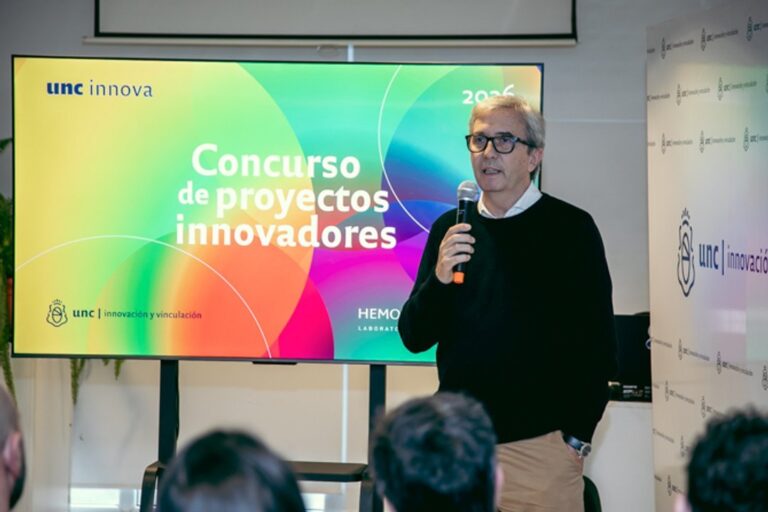 Ceremonia de premiación del concurso UNC Innova 2026 en la Universidad Nacional de Córdoba