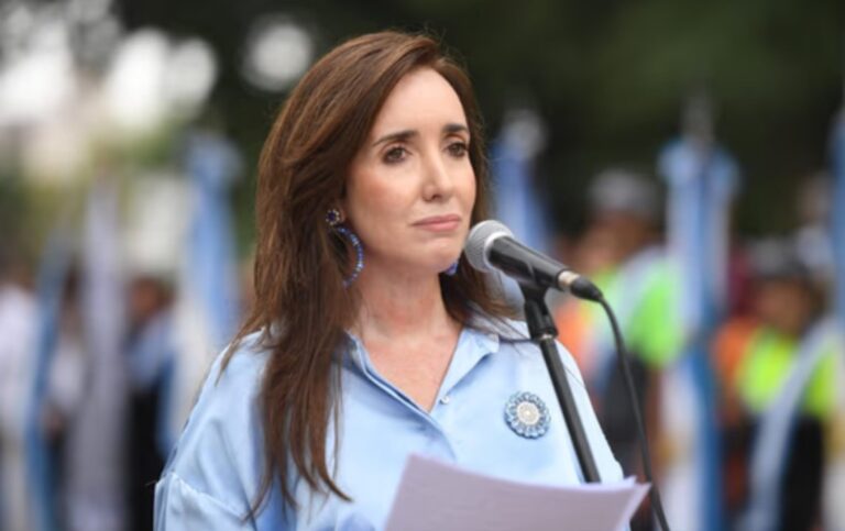 Victoria Villarruel en el Senado de la Nación