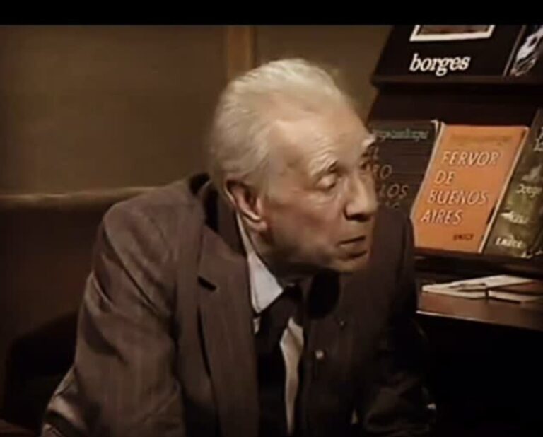 Fachada de la Biblioteca Córdoba, sede del diálogo sobre Borges