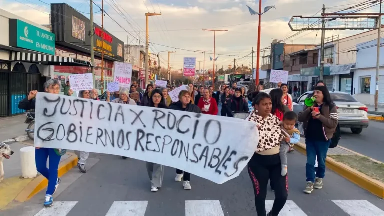 Concentración en Santa María de Punilla por el femicidio de Rocío Gómez