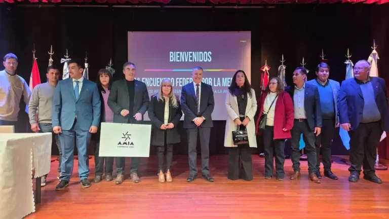 Presidenta comunal de Cuesta Blanca en el Encuentro Federal por la Memoria