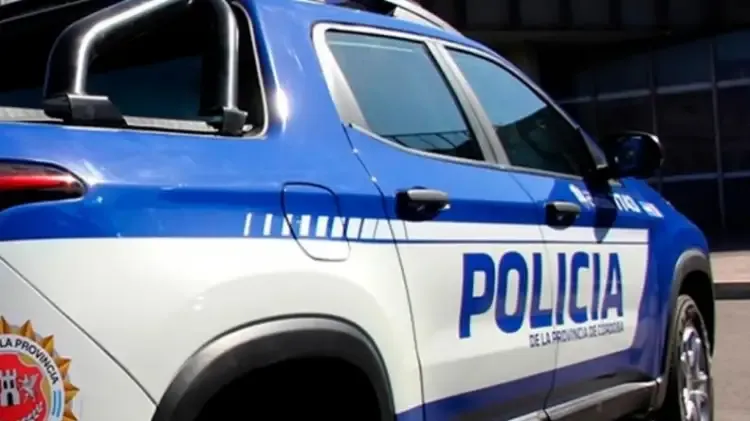 Camioneta Chevrolet Astro secuestrada por la Policía en Quilino