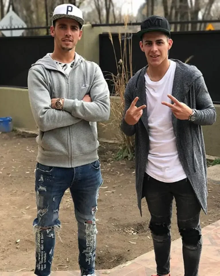Fotografía de Federico Pavón, hermano del futbolista Cristian Pavón, imputado por violencia de género