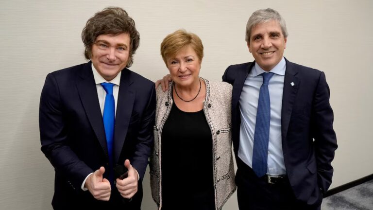 Kristalina Georgieva en conferencia de prensa