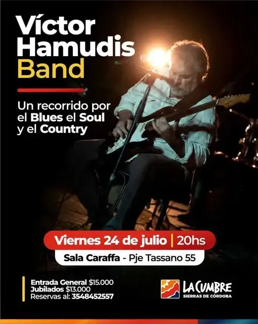 La Víctor Hamudis Band en concierto