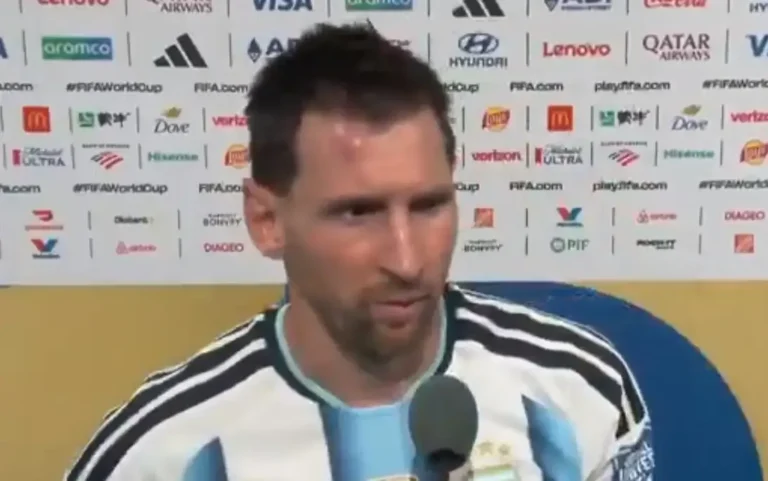 Lionel Messi durante el partido Argentina vs Cabo Verde en el Mundial 2026