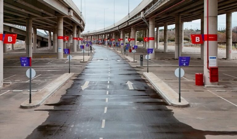 Playas de estacionamiento del estadio Mario Alberto Kempes en Córdoba