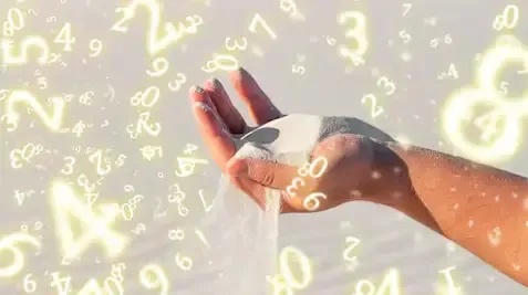 Ilustración de los signos del zodiaco con números de la suerte