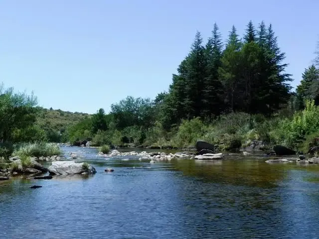 Río Anisacate en la provincia de Córdoba