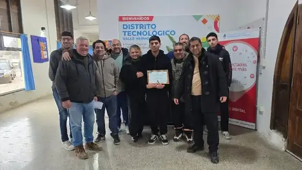 Estudiante distinguido en Valle Hermoso