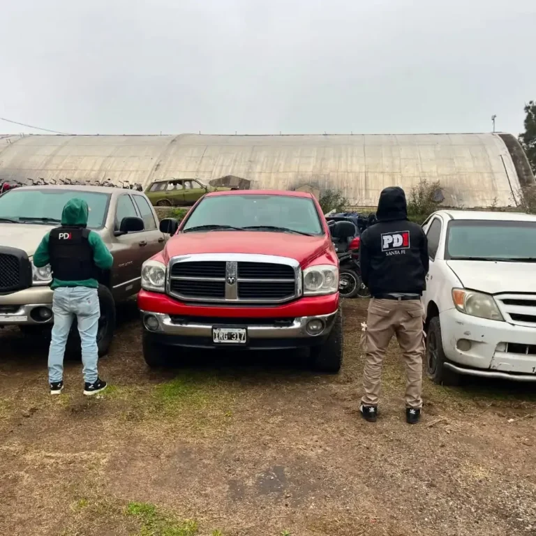 Procedimiento policial en Venado Tuerto