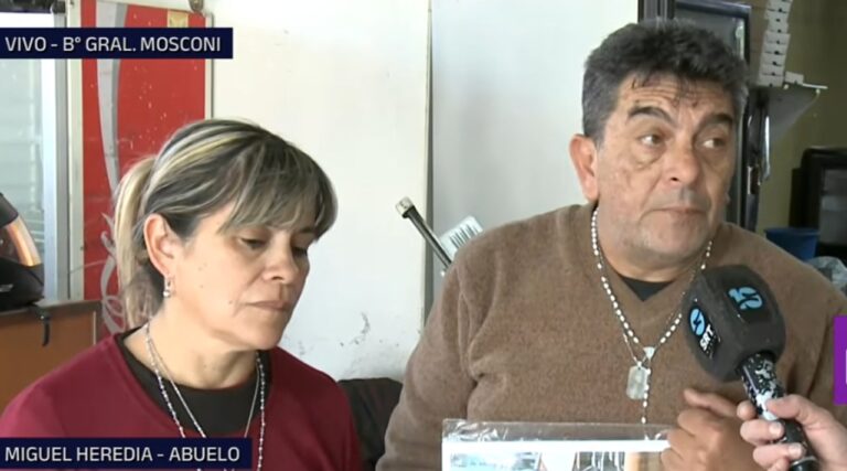 Abuelos de Agostina Vega en reclamo de justicia