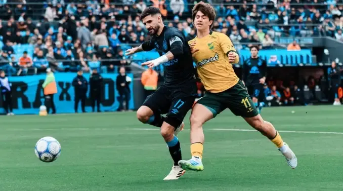 Estadio Julio César Villagra durante el partido entre Belgrano y Defensa y Justicia