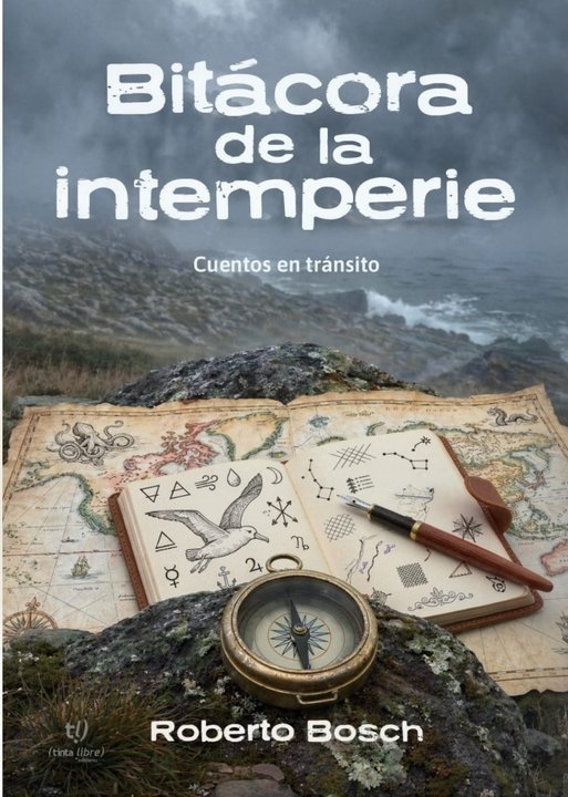 Portada del libro 'Bitácora de la intemperie' de Roberto Bosch