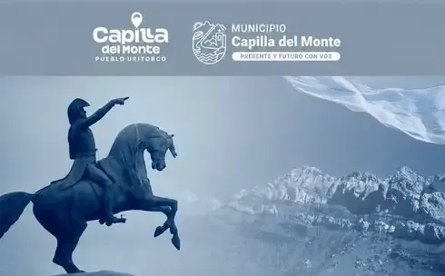 Plaza San Martín en Capilla del Monte, lugar del acto conmemorativo