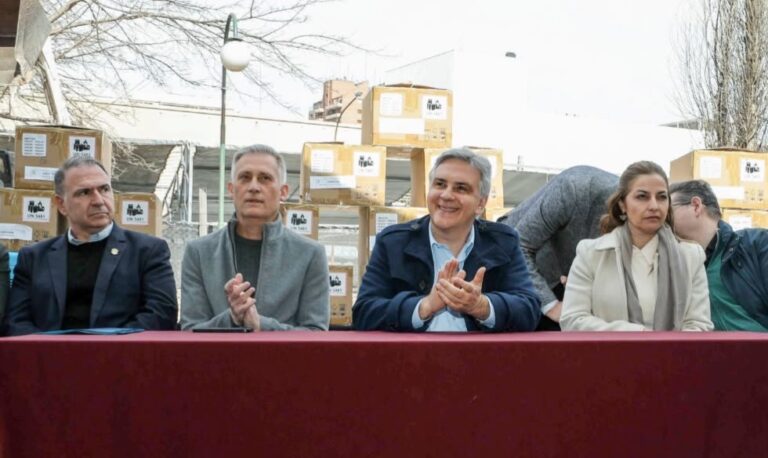 Acto de inicio de construcción de la Sede Regional de la UPC en Villa Carlos Paz