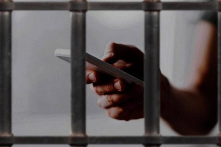 Celular bloqueado en contexto penitenciario