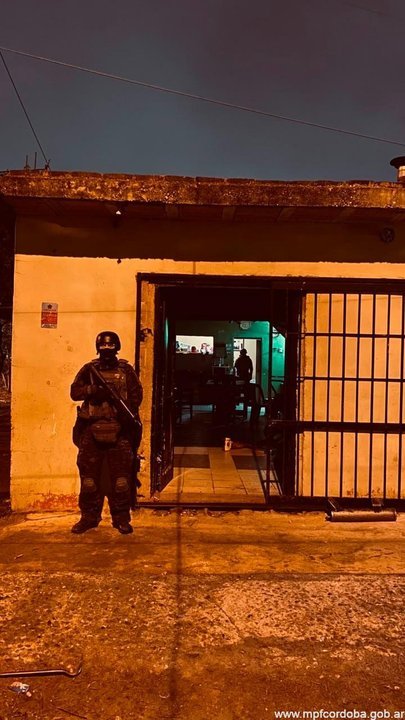 Allanamiento de la FPA en Villa El Libertador, Córdoba