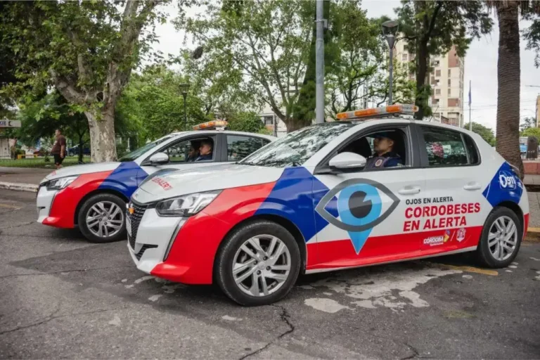 Móvil de Cordobeses en Alerta en la ciudad de Córdoba