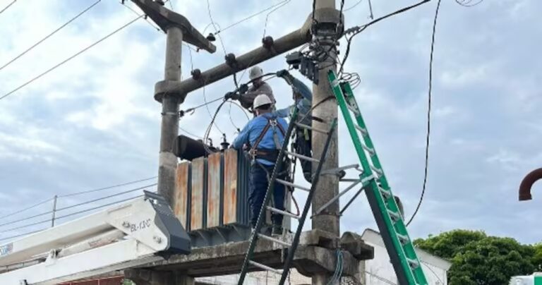 Corte de energía eléctrica en Córdoba