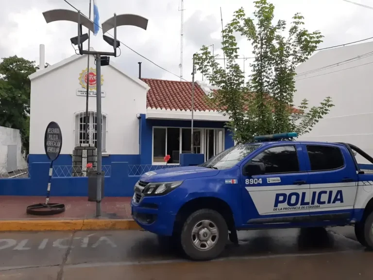 Vivienda en calle Jorge Newbery de La Falda donde ocurrió el hecho