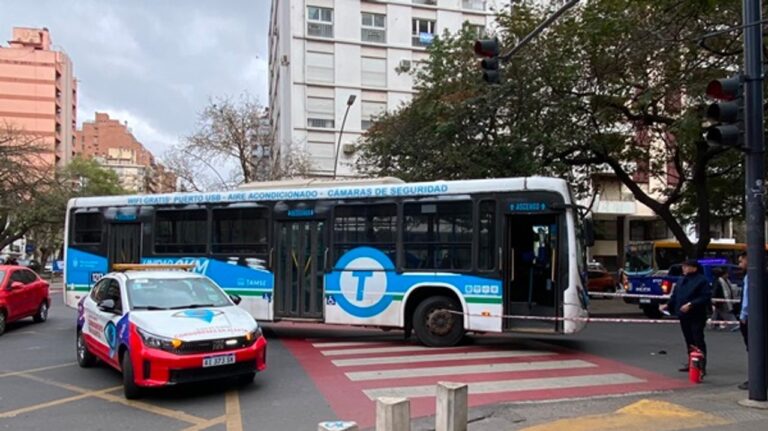 Colectivo de la empresa Tamse en la ciudad de Córdoba